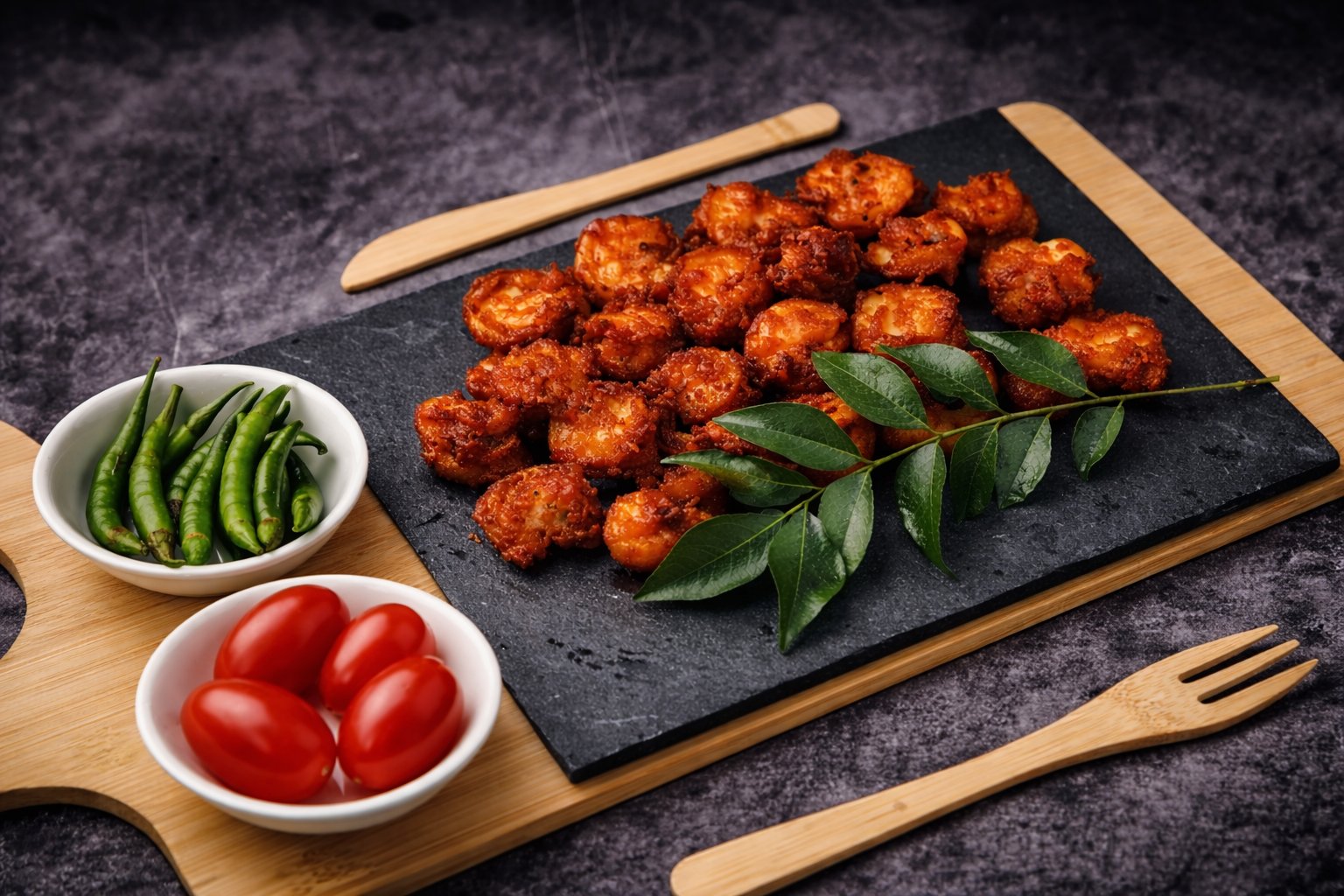 Food Photography — Prawn Fry