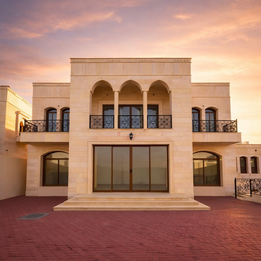 Real Estate — UAE Villa Front View